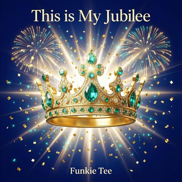 This Is My Jubilee album cover: a jewelled crown under fireworks